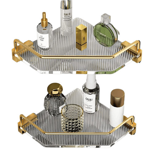 Acrylic Bathroom Shelves