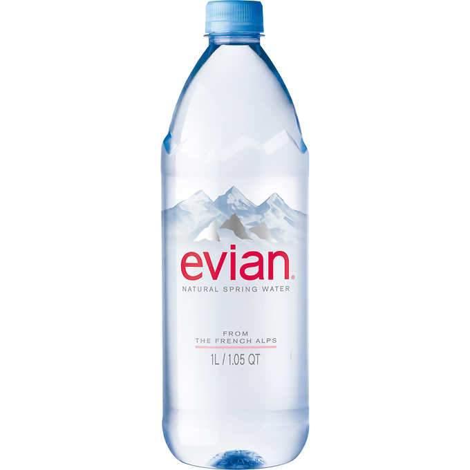 Evian Water 1 Liter