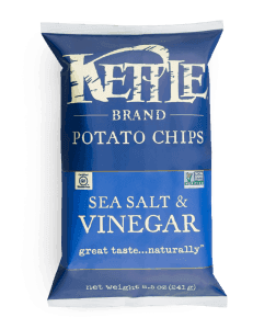 Kettle Chips Sea Salt Vinegar 5oz.