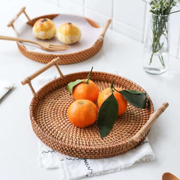 Artesia Rattan Tray