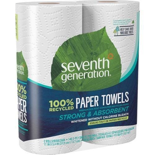 Seventh Generation Paper Towel 2-Ply 140 Sheets