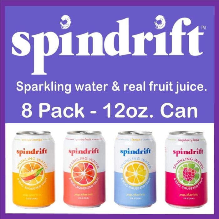Spindrift Sparkling Water 12oz. Can