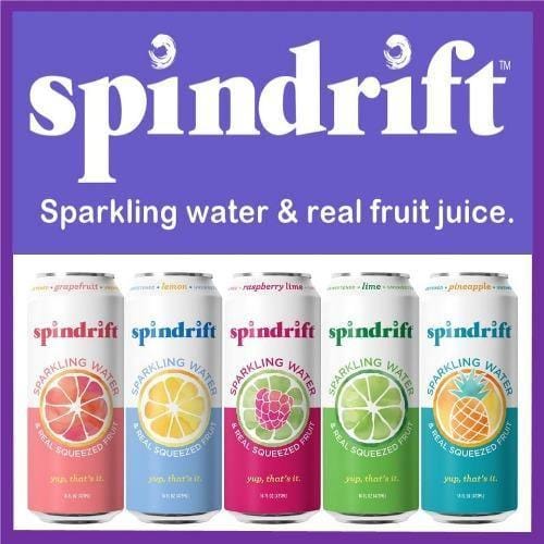Spindrift Sparkling Water 16oz. Can
