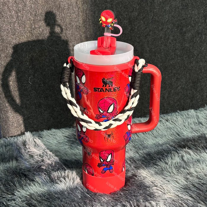 Spidey Man 40oz Tumbler 💕Includes Accessories💕